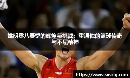 姚明零八赛季的辉煌与挑战：重温他的篮球传奇与不屈精神